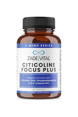 Zade Vital Citicolin Focus Plus Omega 3 60 Kapsül