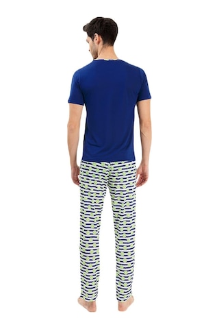 Yeni İnci Baba Oğul 2 Çift Viskon Pijama Takım 838 340 001