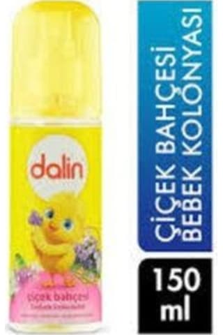 Dalin Bebek Kolonyası Çiçek Bahçesi 150 Ml + Pişik Önleyici Krem 100 Ml