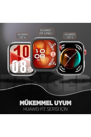 Watch Fit 4/fit 4 Pro/fit 3 İle Uyumlu Hasırlı Kumaş Kordon Terleme Yapmayan Cildi Tahriş Etmeyen Nefes Alabilir Yapılı Cırt Cırtlı Deformasyona Dayanıklı Rahat Kayış