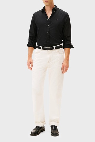 Tommy Hilfiger Erkek Gömlek Mw0mw40469 Bds Siyah Siyah