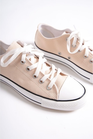 Mubiano Mbcvs200bj Düz Taban Bağcıklı Erkek Bej Bez Spor Ayakkabı & Sneaker Bej