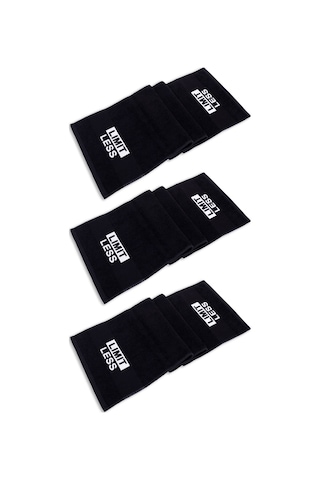 Vevien Home Limitless 30x100 Cm %100 Pamuklu 3'lü Spor Havlusu Fitness Gym Go