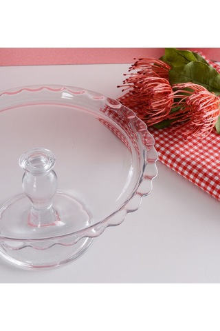Paşabahçe Petite Ayaklı Patisseria - Pasta Servis Sunum Tabağı