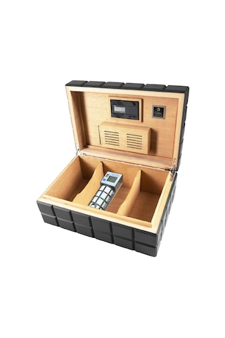 Humidor 125's Colibri Heritage Cigarspa Elk.nemlendiricili Puro Kutusu Siyah