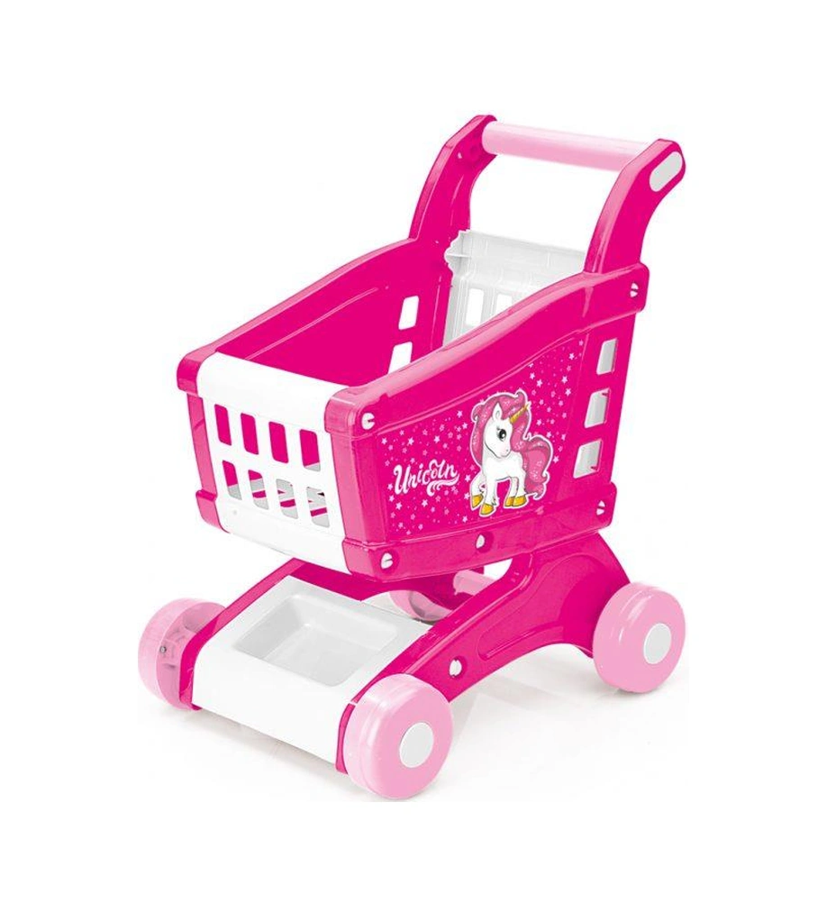 Dolu 2558 Unicorn Eğitici Geliştirici Oyuncak Alışveriş Market Arabası