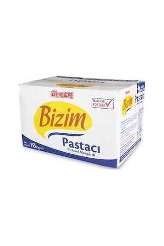 Ülker Bizim Bitkisel Pastacı Katı Margarin 10 KG