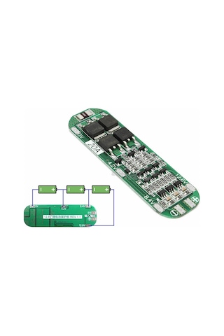 Robizstore-Bms 3S 20A Bms Koruma Kartı Lityum Batarya 18650 Li-İon Lipo