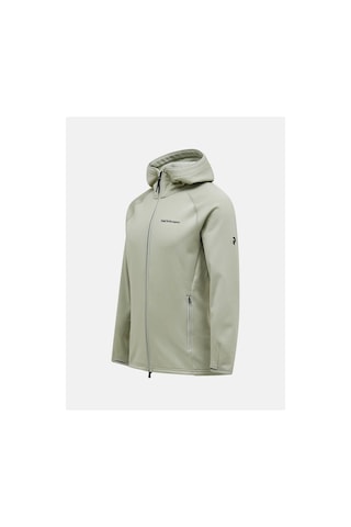 Peak Performance M Chill Light Zip Hood Fleece Lımıt Green G77250130-30179-3889 Yeşil