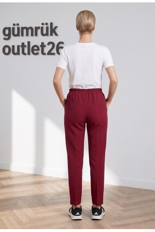 Ipli Pantolon Bordo