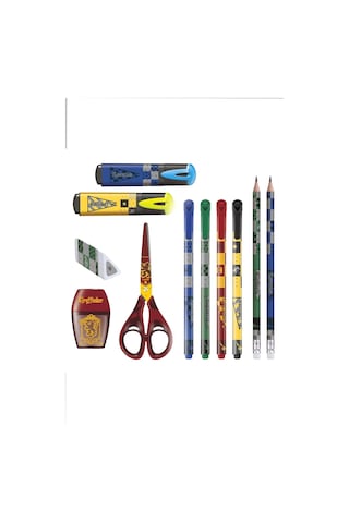 Maped X Dekomus Lisanslı Harry Potter Magic School Collection Özel Kutulu 16 Parça Premium Kırtasiye Seti Altın