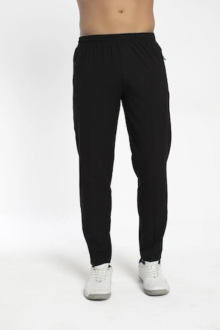 Crozwise Spor Lycra Armürlü Erkek Pantolon 2206-Siyah