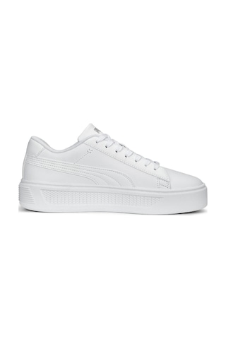 Puma Smash Platform V3 Kadın Ayakkabı Beyaz