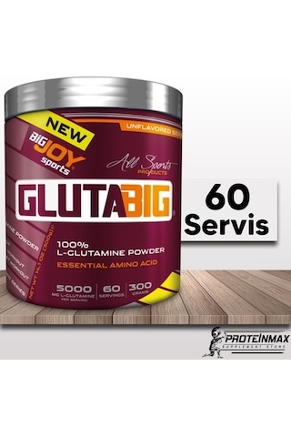 Bigjoy Glutabig %100 Glutamin Powder Aromasız 300 Gr.