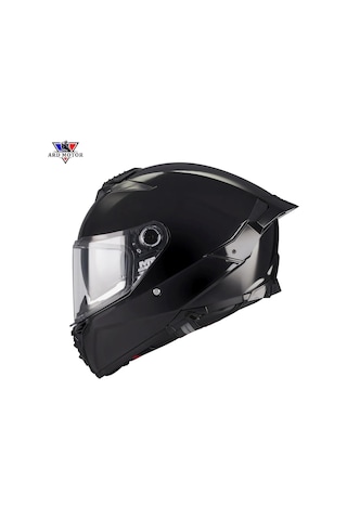 Mt Helmets Thunder 4 R Sv Pure A1 Parlak Siyah Kapalı Kask