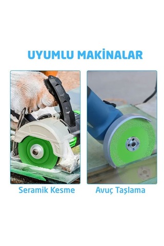 Rekotools -cam Seramik Taş Fayans Şişe Kesme Diski 115 Mm