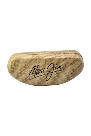 Hard Case Mıdyum Bambu Gorunumlu Sarı Istrıdye Model Sert Gözlük / Güneş Gözlüğü Kutusu