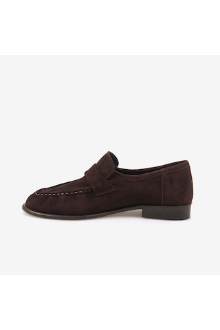 Kemal Tanca Kadın Loafer 495-01 Kahverengi