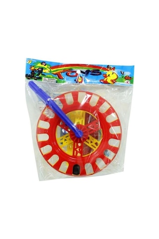 Baston Saplı Çıngıraklı Teker İttirmeli Çın Çın