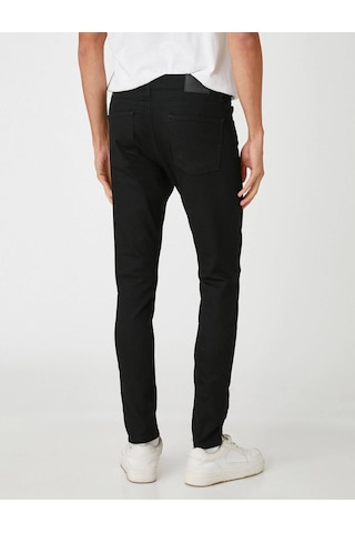 3SAM40082ND Koton Erkek Jean Pantolon SİYAH Siyah