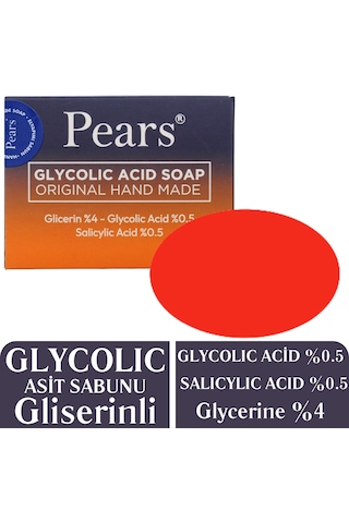 Pears Gliserinli Glikolik Asit Sabunu 120 G