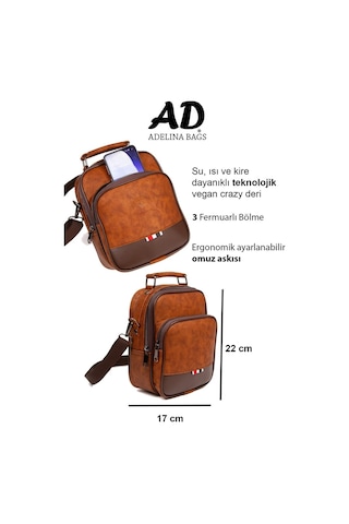 Adelina Bags Adelina Crazy Deri El Ve Omuz Çanta Ve Mekanizmalı Kartlık Set Siyah