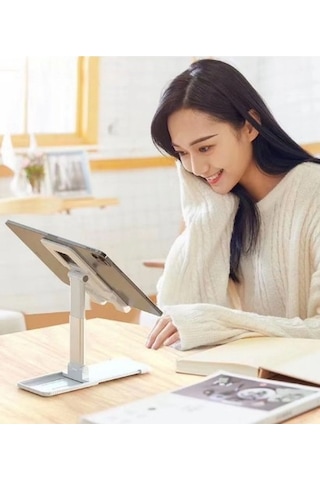 Evrensel Teleskopik Katlanabilir Telefon Tablet Standı
