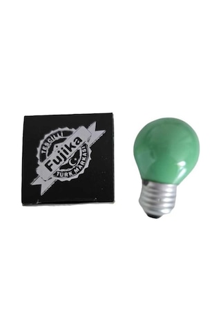 Fujika 15w Yeşil Gece Lambası Top Ampul 15lm E27 220v 7cmx4cm 1 Adet 1 Ad