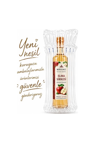 Elma Sirkesi 500 Ml %100 Doğal & Fermente Katkısız