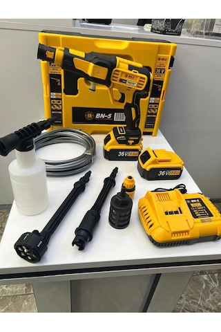 Melzohome 36 Volt Şarjlı Araç Yıkama Çift Nataryalı