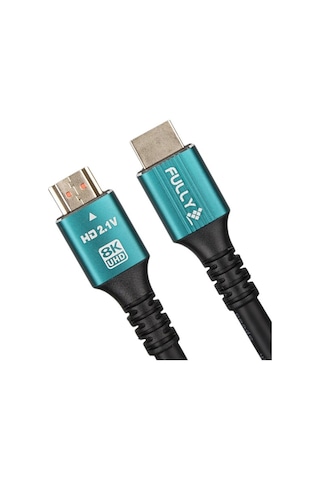 Fully G-506e 1.5 Metre 8k V2.1 Ultra Hd 48gbps Pvc Hdmı Görüntü Kablosu