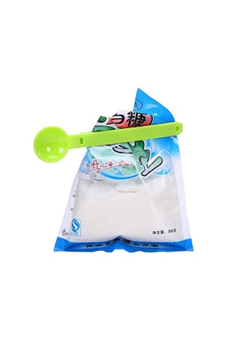 River World 3'lü Paket Ölçme Kaşıklı Poşet Klipsi Renkli