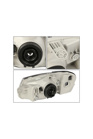 Hyundai Accent Milenyum Kasa Sağ + Sol Ön Far Takımı 2000--2002