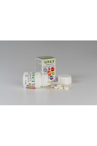 Dr. Over FoliKolin-D Gıda Takviyesi 2 x 30 Tablet