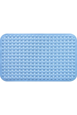 Suofeng Banyo Kayma Engeli Matı 35x70 Cm Pembe - Duşakabin Banyo Tuvalet Yatakçıklı Mat - Konforlu Ve Dayanıklı Ev Otel Kullanıma Uygun Açık Mavi