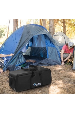 Novahub Seyahatlerinizde Yardımcı Olacak Dayanıklı Ve Büyük Boyutlu Oxford Kumaş Çanta Siyah, Pratik Tasarım Siyah