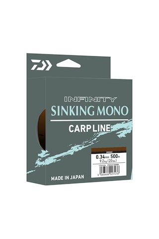Daiwa Infinity Sinking Mono Dark Olive 500m Sazan Misinası 0,30mm 0,30mm