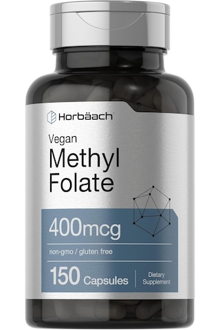 Horbäach Methyl Folate 400 Mcg 150 Vegan Caps Aromasız