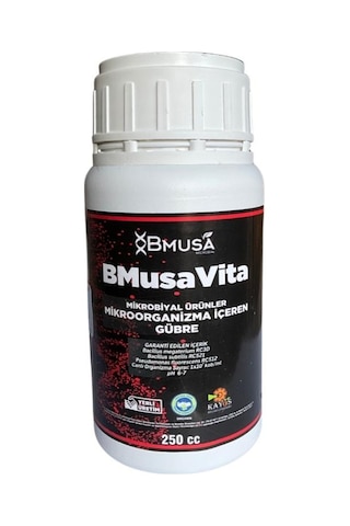 Bmusavita 250cc Microbiyal Gübre 250 ML