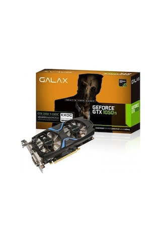 Galax Nvidia GeForce GTX1050 TI EXOC 4GB 128Bit GDDR5 Ekran Kartı
