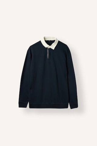 Defacto Boxy Fıt Polo Yaka Sweatshirt E6523ax26aunv146 Lacivert-nv146