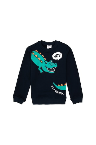 U.s. Polo Assn. Erkek Çocuk Lacivert Sweatshirt 50316536-vr033 Lacivert