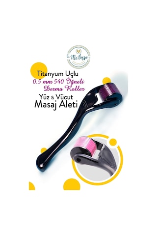 Ma'vessa Titanyum Uçlu 0.5 MM 540 İğneli Dermaroller
