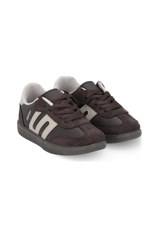 Slazenger Dream I Unisex Çocuk Cırt Cırtlı Kahve / Bej Günlük Spor Ayakkabısı