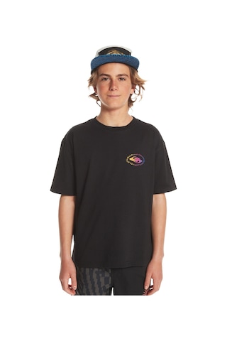 Quiksilver Radical Flag Erkek Çocuk Tişört Siyah