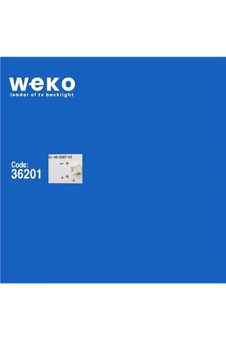 Wkset-5732 36201x3 Cl-40-d307-v3 Ube12f01yt00s42s01231 3 Adet Led Bar Tvnizi Açıp İçindeki Led Barla Birebir Aynısı Olduğunu Görmeden Almayınız. Sonrasında İade Almamaktayız. Beyaz