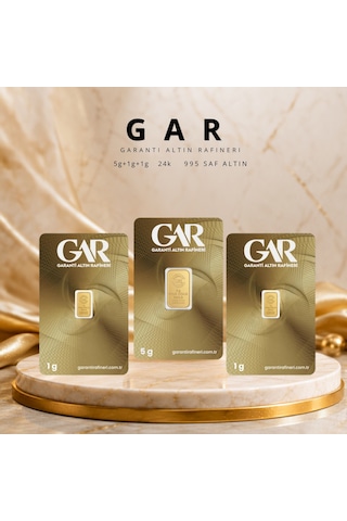 7 Gr 24 Ayar Altın 995 Gar