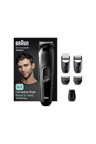 Braun Series 3 MGK3410 Hepsi Bir Arada Şekillendirme Seti