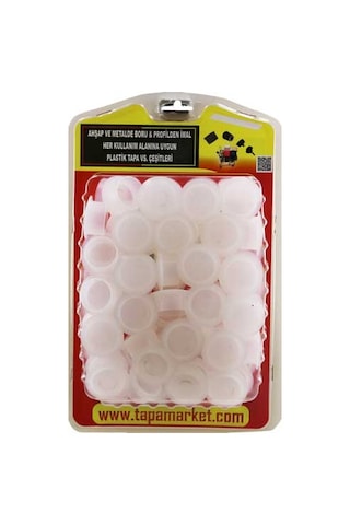 Çap 32 Plastik Iç Tapa 3,5 Mm - Şeffaf