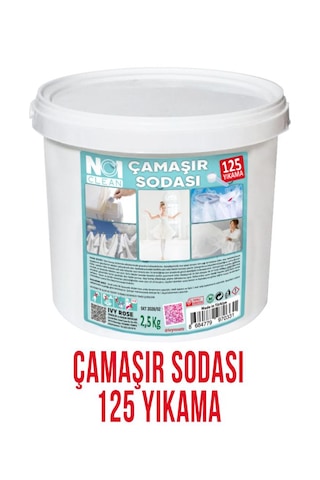Ultra Beyazlatıcı Çamaşır Sodası 125 Yıkama Ultra Beyazlatıcı Çamaşır Sodası 125 Yıkama